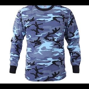 Rothco long sleeve camouflage printed Tee